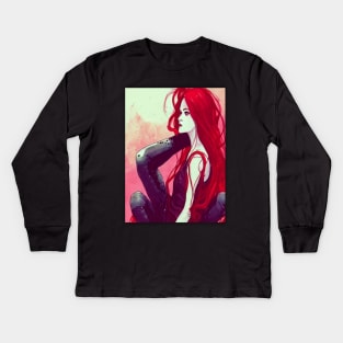 Conrad Roset Monster Kids Long Sleeve T-Shirt